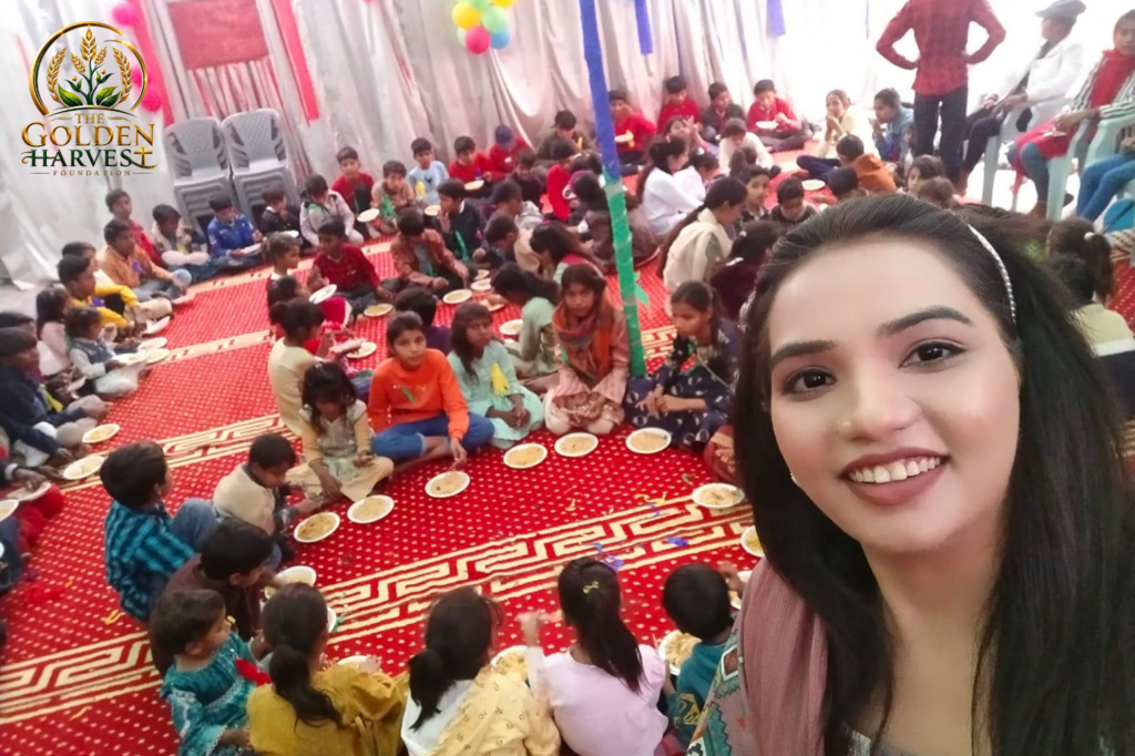 The golden harvest meal distribution